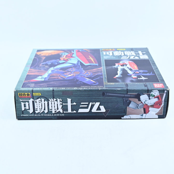 Chogokin GD-28 RGM-79 Mobile Suit GM - Bandai - 1:144 Die-Cast Anime Figure