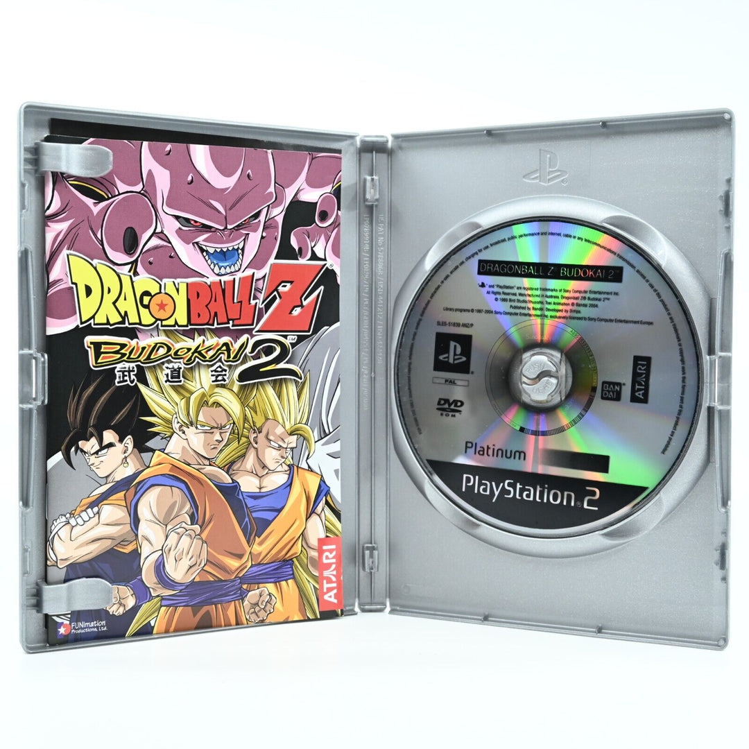 Dragon Ball Z: Budokai 2 - Sony Playstation 2 / PS2 Game - PAL - FREE POST!