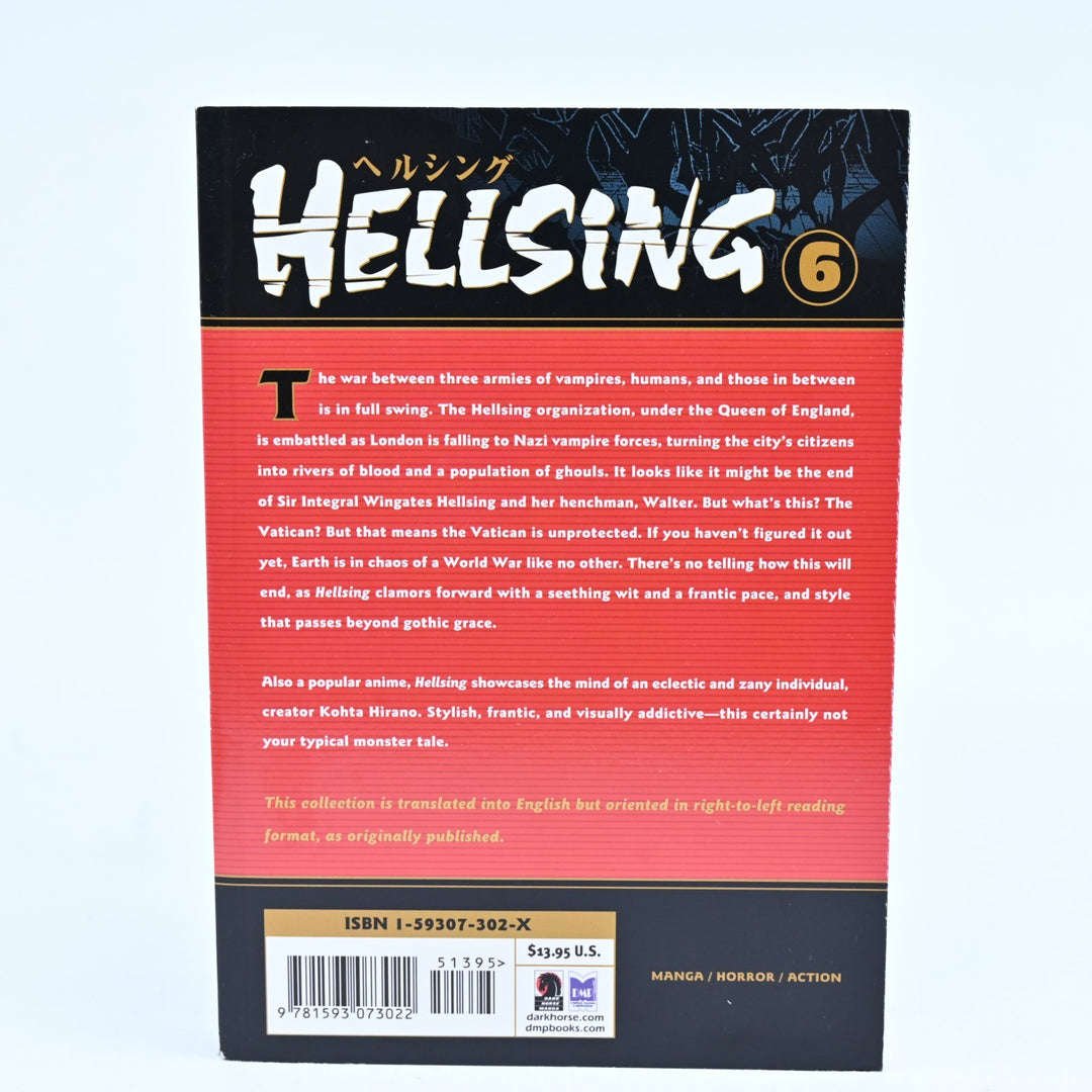 Hellsing Volumes 1-10 Lot - Dark Horse Manga - Manga