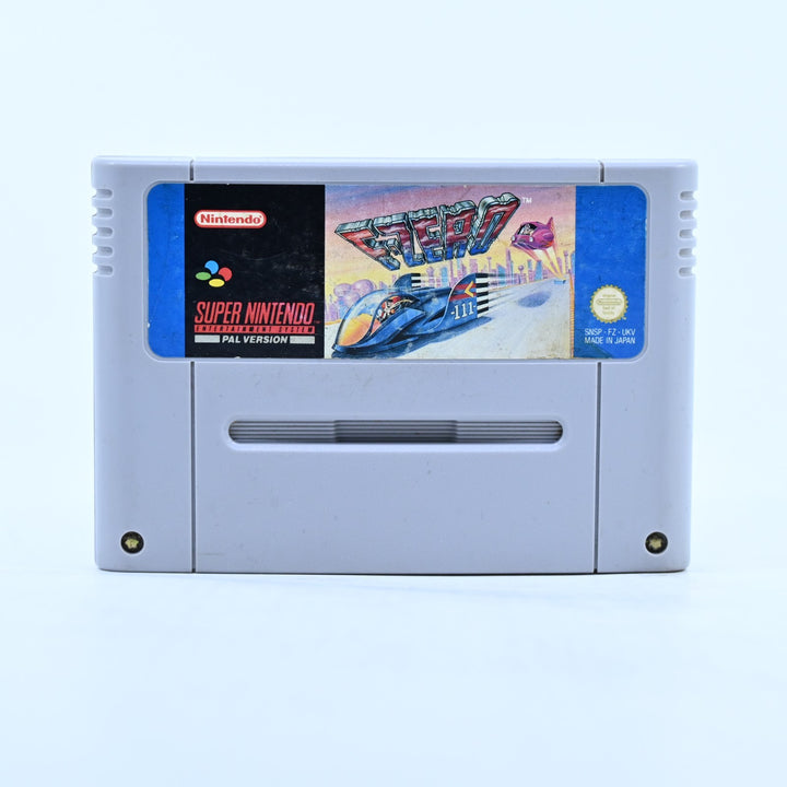 F-ZERO - Super Nintendo / SNES Game - PAL - FREE POST!