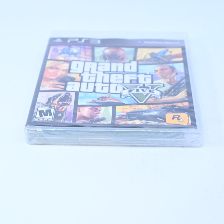 Grand Theft Auto V 5 - SEALED! - PS3 Game + Manual - Region Free - MINT DISC!