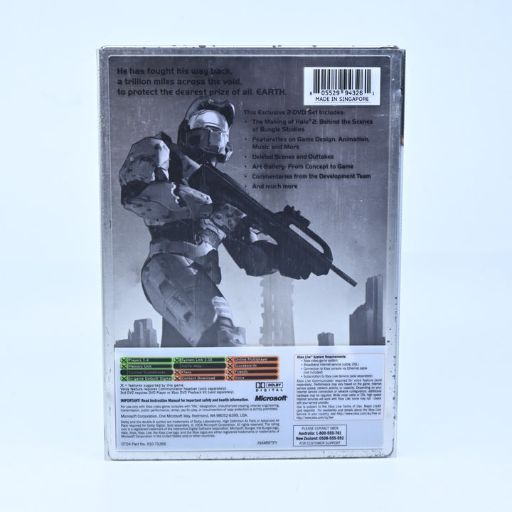 Halo 2 -  Limited Collectors Edition - Original Xbox Game + Manual - PAL