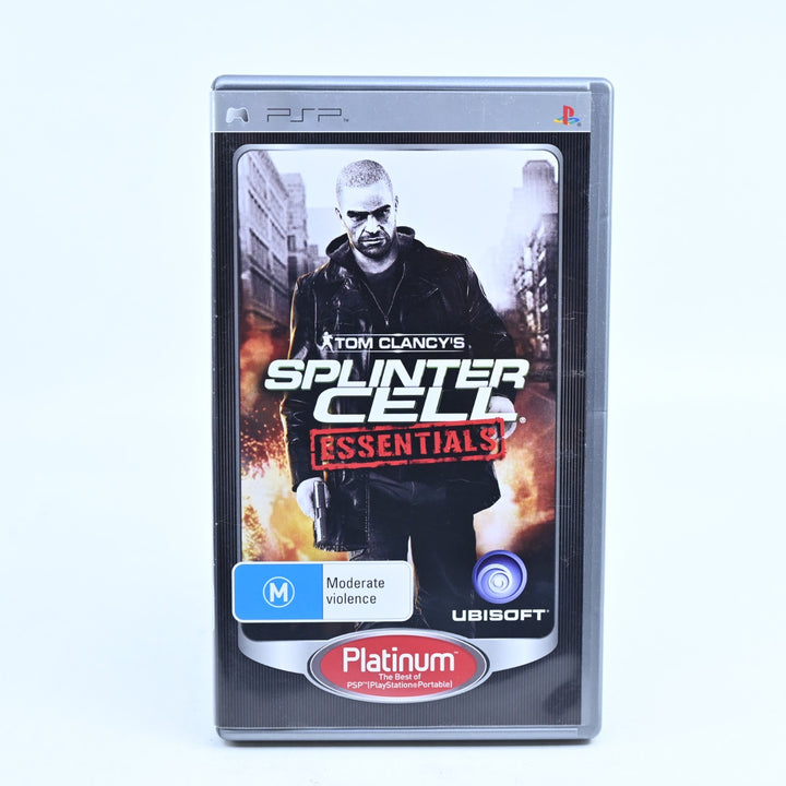 Tom Clancy's Splinter Cell Essentials - Sony PSP Game - No Manual - FREE POST!