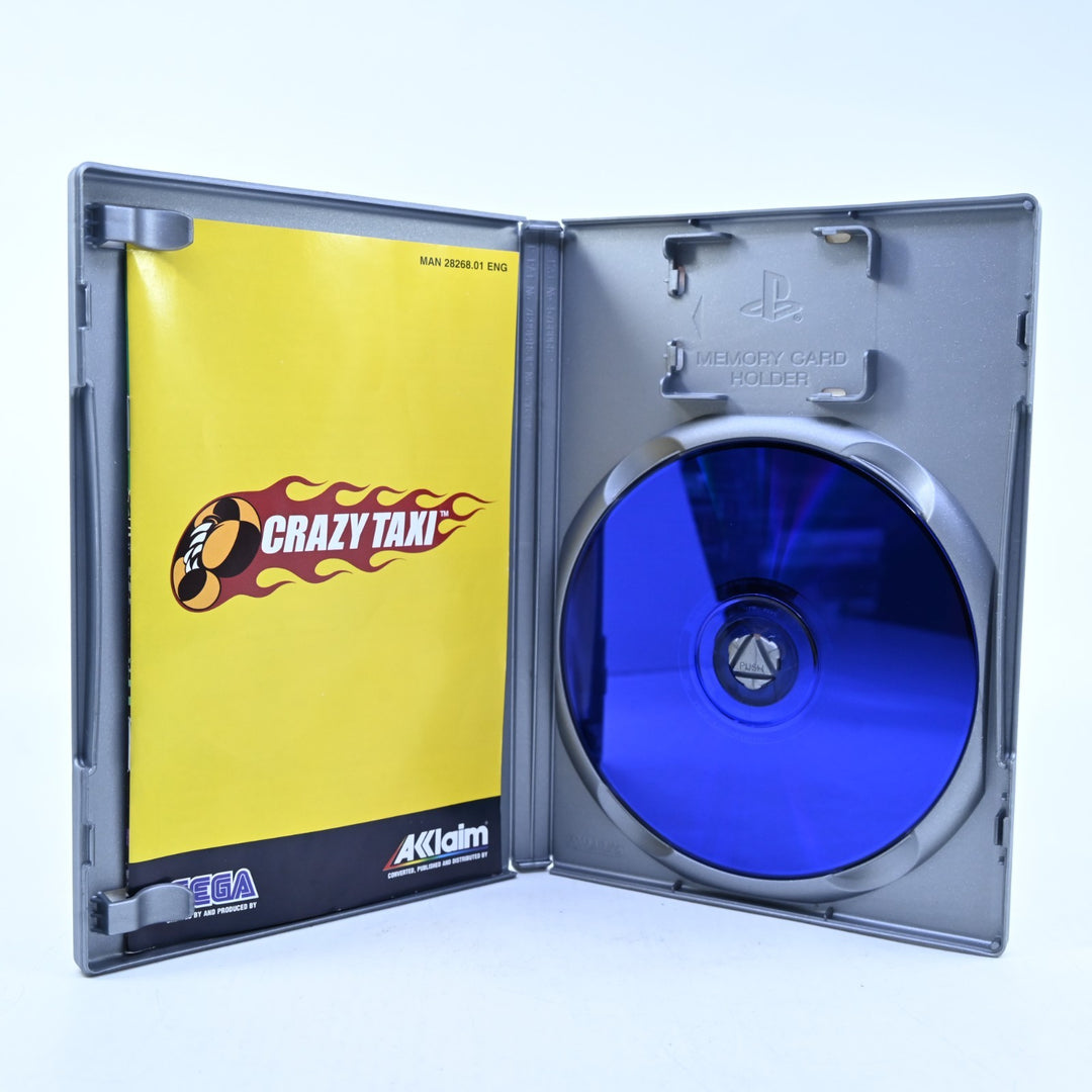 Crazy Taxi - Sony Playstation 2 / PS2 Game + Manual - PAL - MINT DISC!