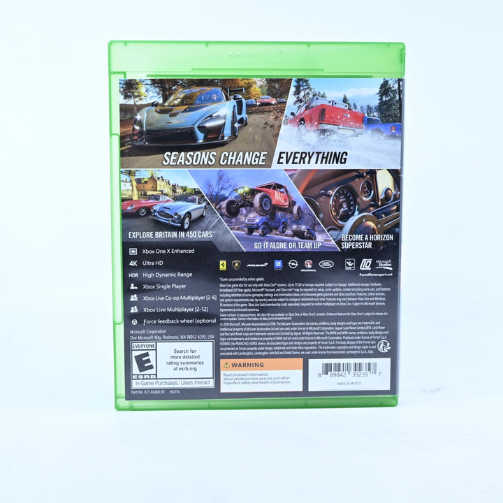 Forza Horizon 4 - Xbox One Game - PAL - FREE POST!
