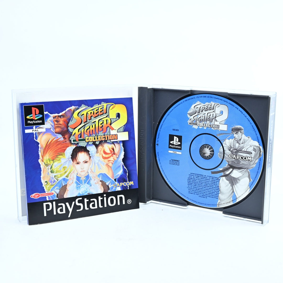 Street Fighter Collection 2 - Sony Playstation 1 / PS1 Game + Manual - PAL