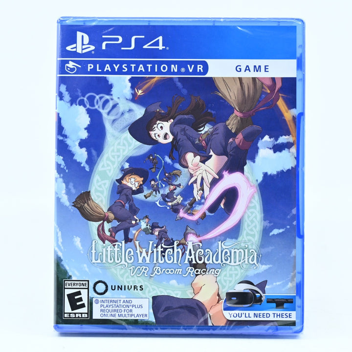 SEALED! Little Witch Academia: VR Broom Racing - Sony Playstation 4 / PS4 Game