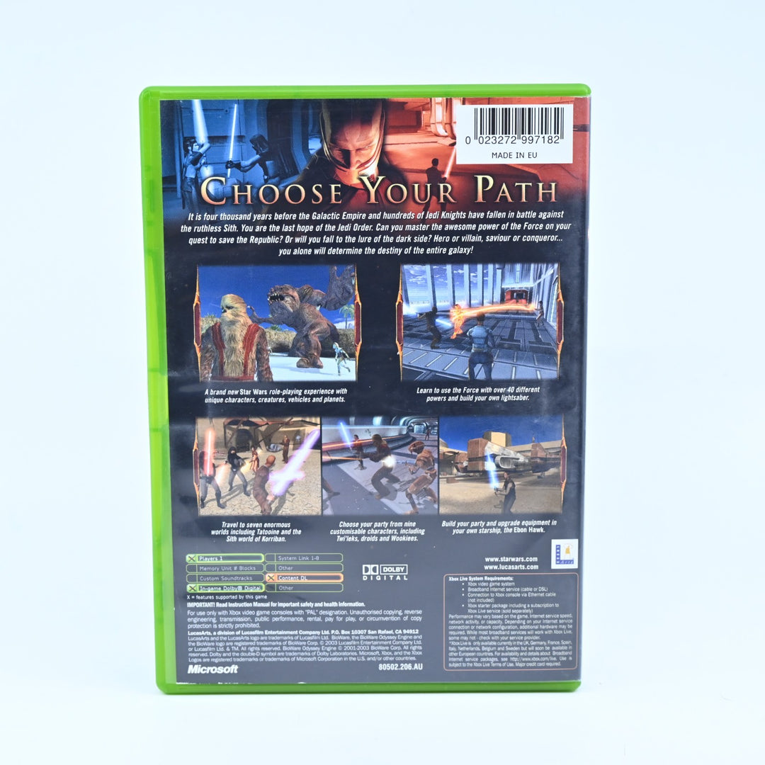 Star Wars: Knights of the Old Republic - Original Xbox Game + Manual - PAL