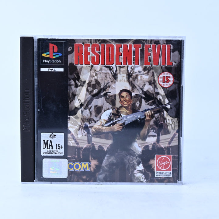 Resident Evil - Sony Playstation 1 / PS1 Game + Manual - PAL - MINT DISC!