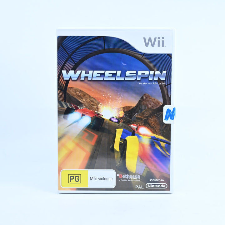 SEALED! - Wheelspin - Nintendo Wii Game + Manual - PAL - MINT DISC!
