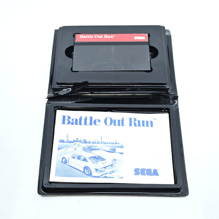 Battle Out Run + Manual - Sega Master System Game - PAL - FREE POST!