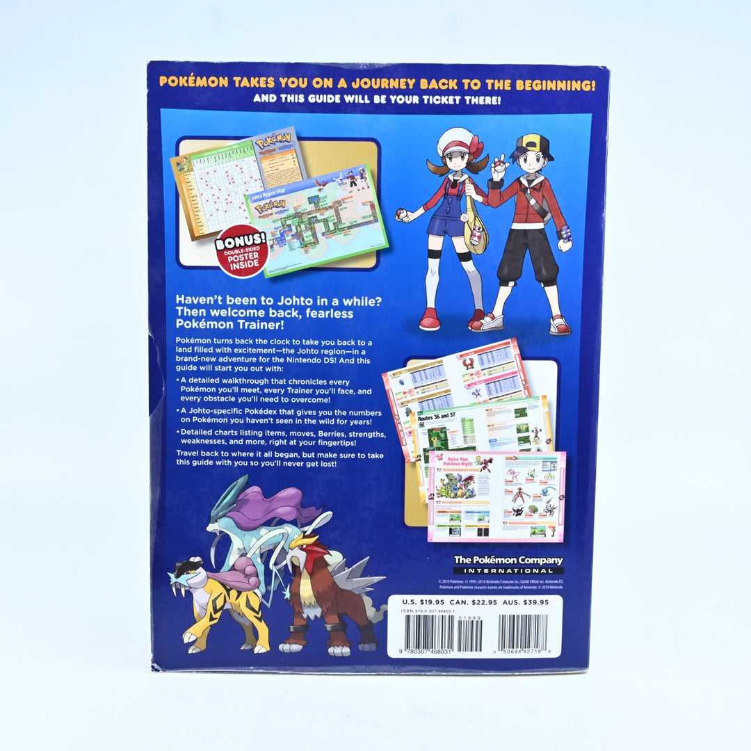 Pokemon Heart Gold & Soul Silver Official Johto Guide & Dex - Game Guide + Map