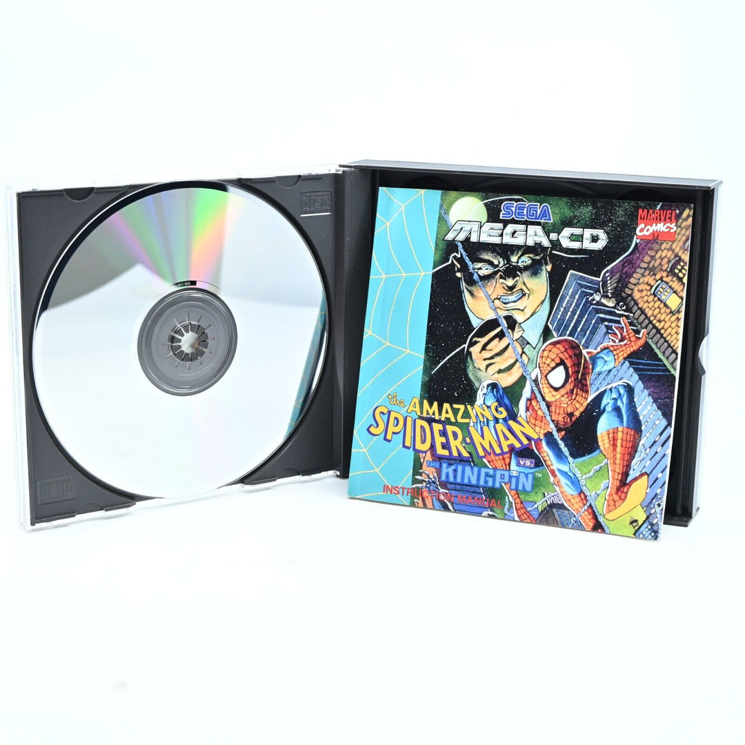 The Amazing Spider-Man vs. the Kingpin - Sega Mega CD Game - PAL - FREE POST!