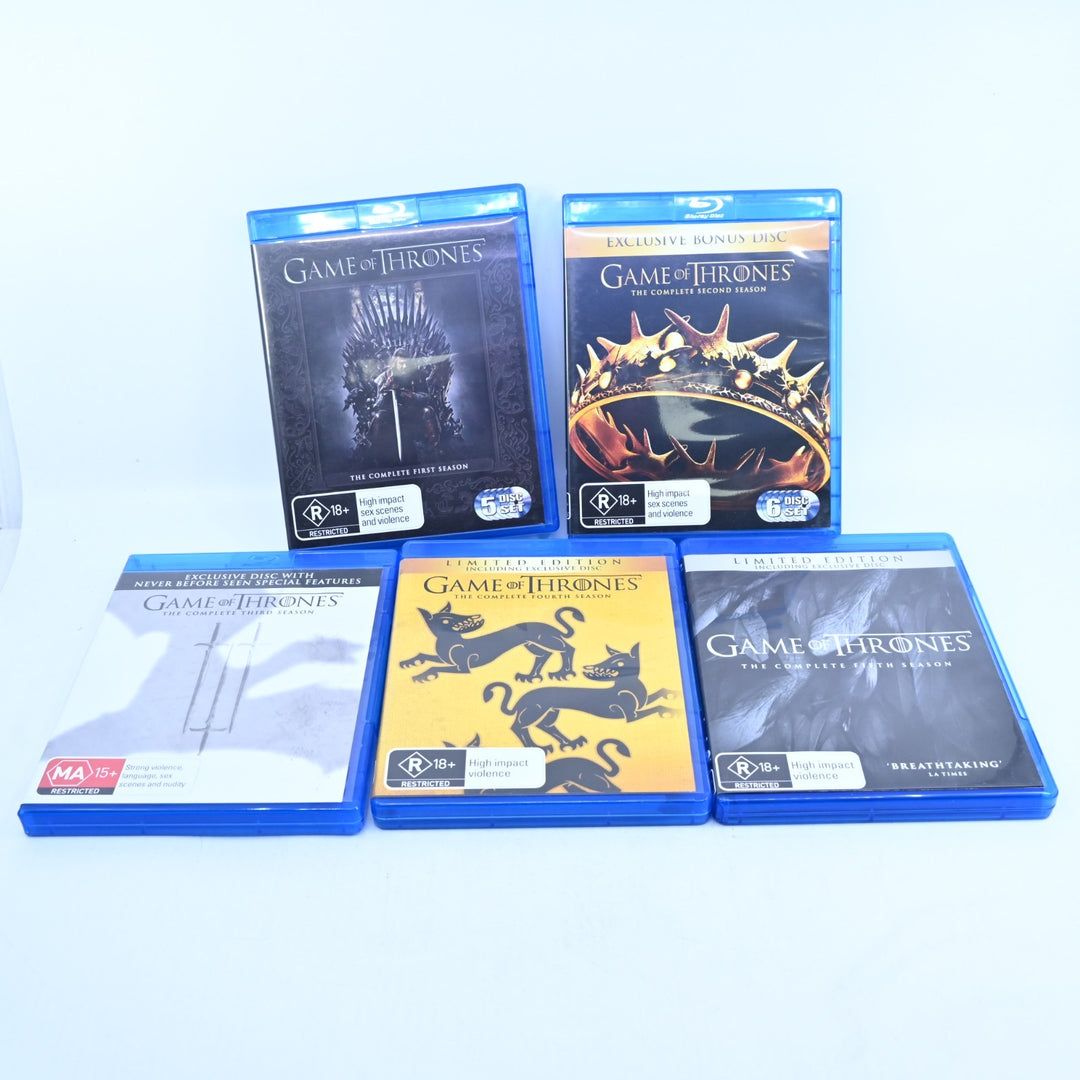Game of Thrones - Seasons 1-5 - Region B - Blu-ray