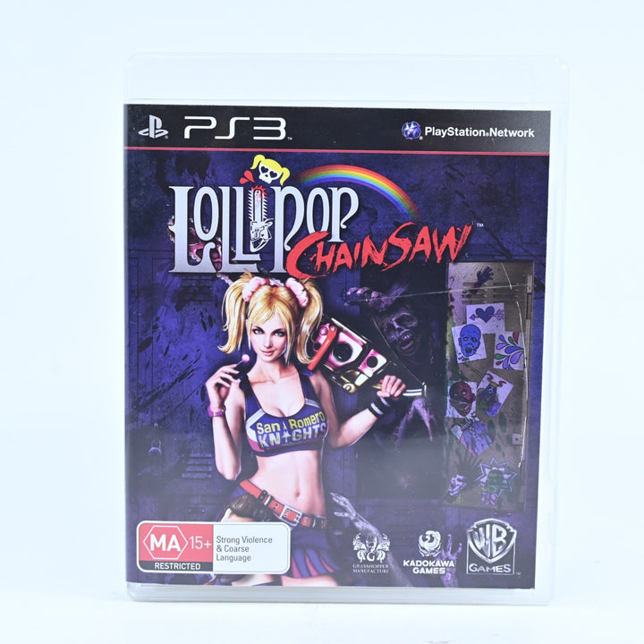 Lollipop Chainsaw - Sony Playstation 3 / PS3 Game + Manual - FREE POST!