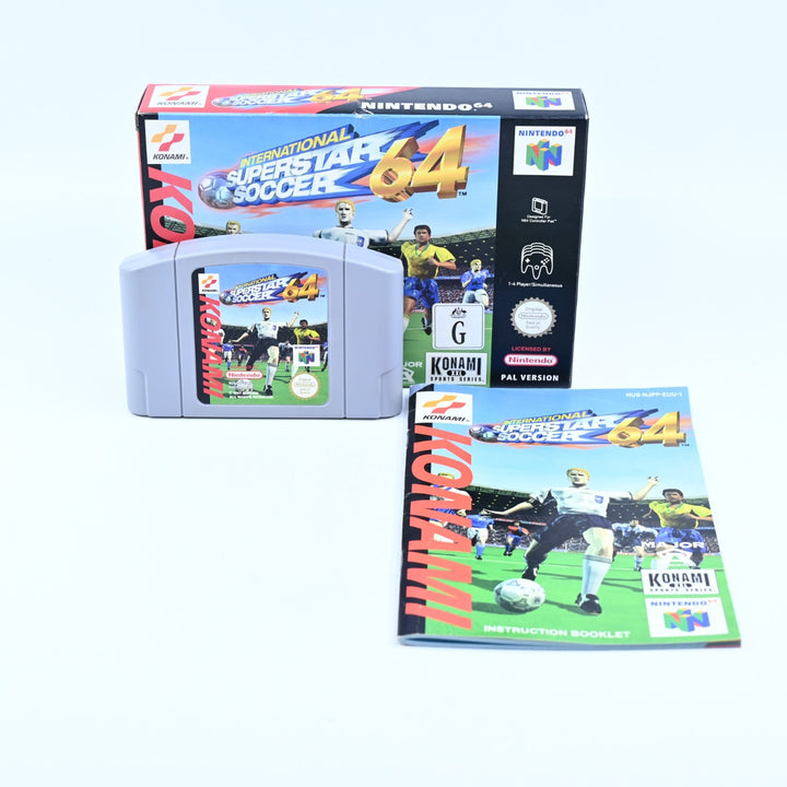International Superstar Soccer 64 - N64 / Nintendo 64 Boxed Game - PAL