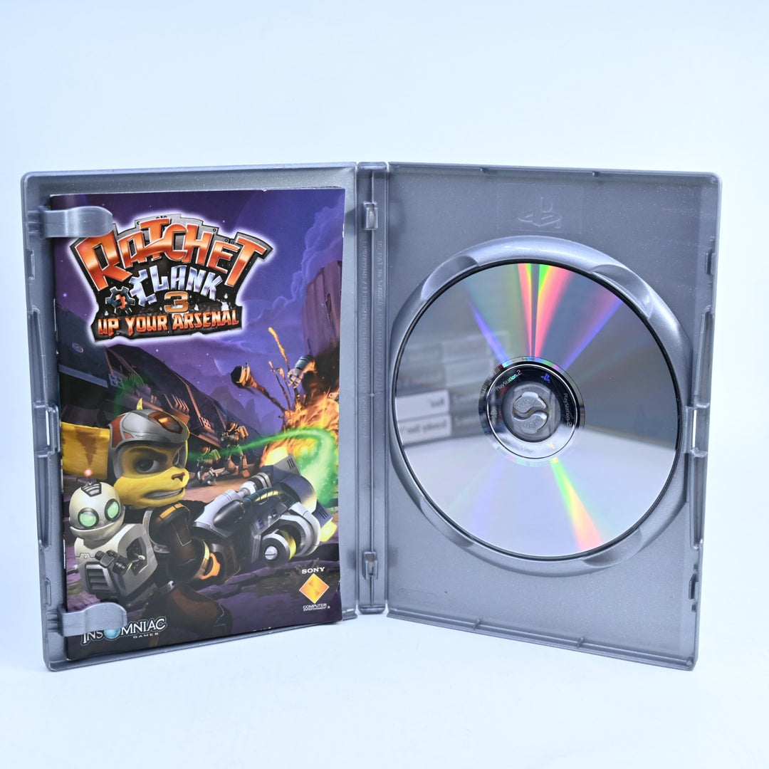 Ratchet & Clank 3: Up Your Arsenal - PS2 Game + Manual - PAL