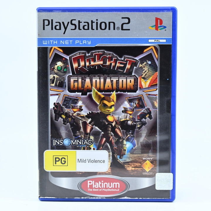 Ratchet Gladiator - Sony Playstation 2 / PS2 Game - No Manual - PAL - FREE POST!