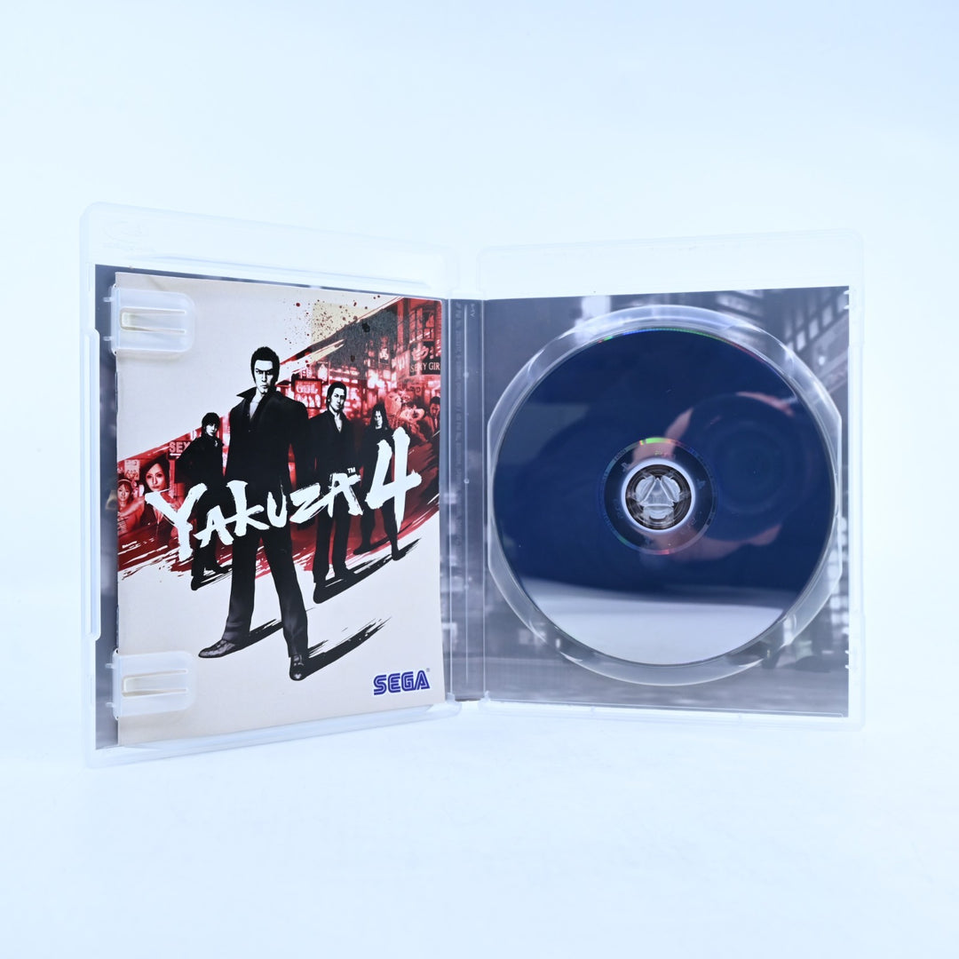 Yakuza 4 - Sony Playstation 3 / PS3 Game + Manual - MINT DISC!