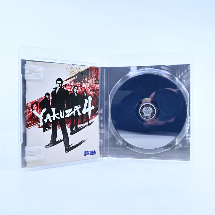 Yakuza 4 - Sony Playstation 3 / PS3 Game + Manual - MINT DISC!