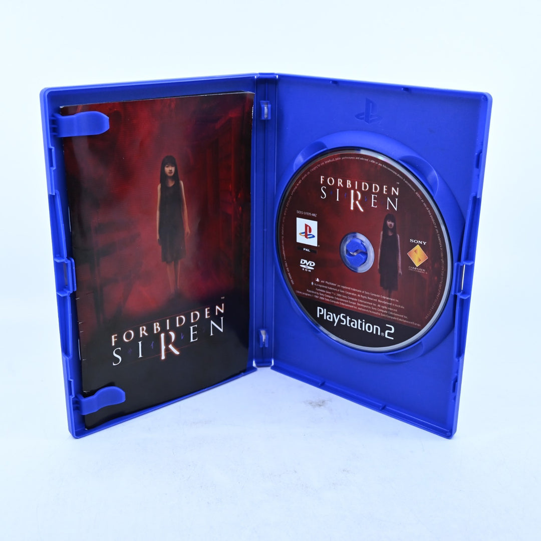 Forbidden Siren - Sony Playstation 2 / PS2 Game + Manual - PAL