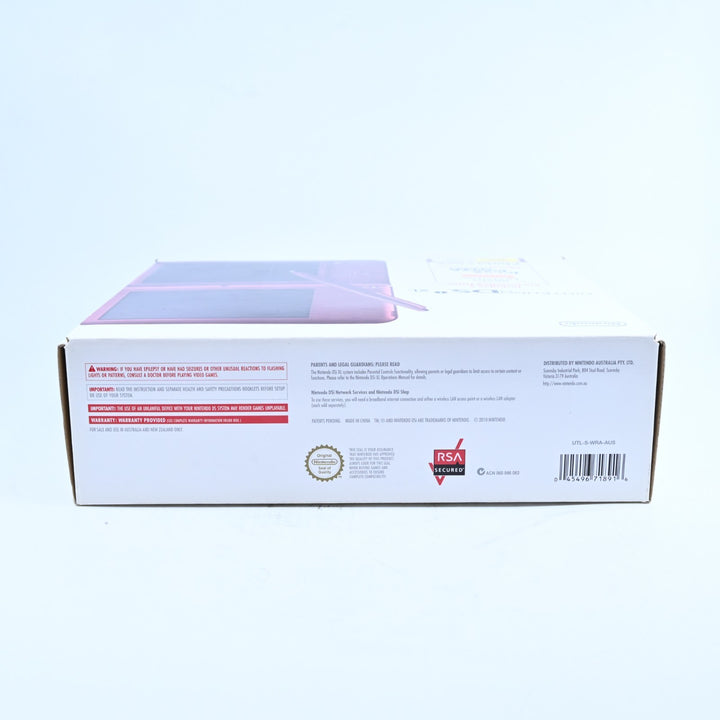AS NEW! Burgundy Nintendo DSi XL Boxed Console - AUS PAL - FREE POST!