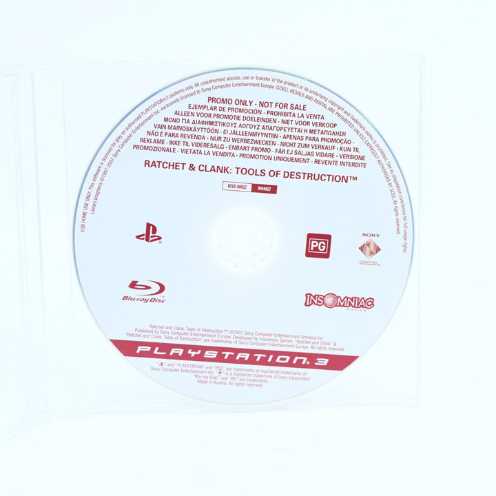 Ratchet & Clank: Tools of Destruction - Promo - PS3 Game - Disc Only - MINT DISC