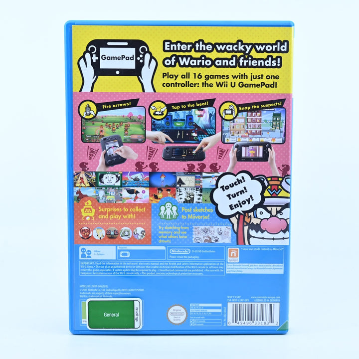 Game & Wario - Nintendo Wii U Game - PAL - FREE POST!