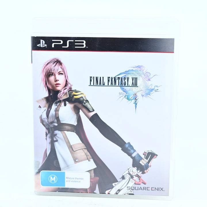 Final Fantasy XIII - Sony Playstation 3 / PS3 Game + Manual - FREE POST!