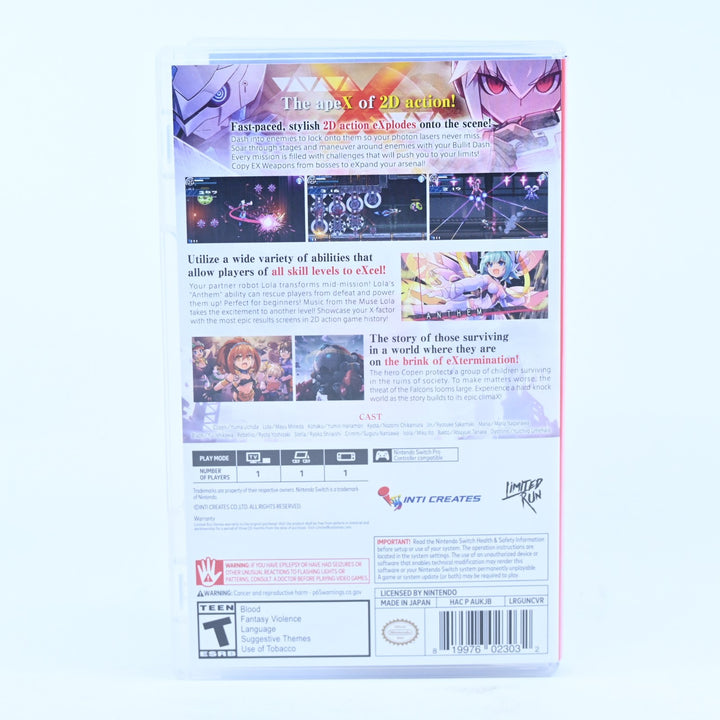 Gunvolt Chronicles: Luminous Avengers IX - Nintendo Switch Game - FREE POST!