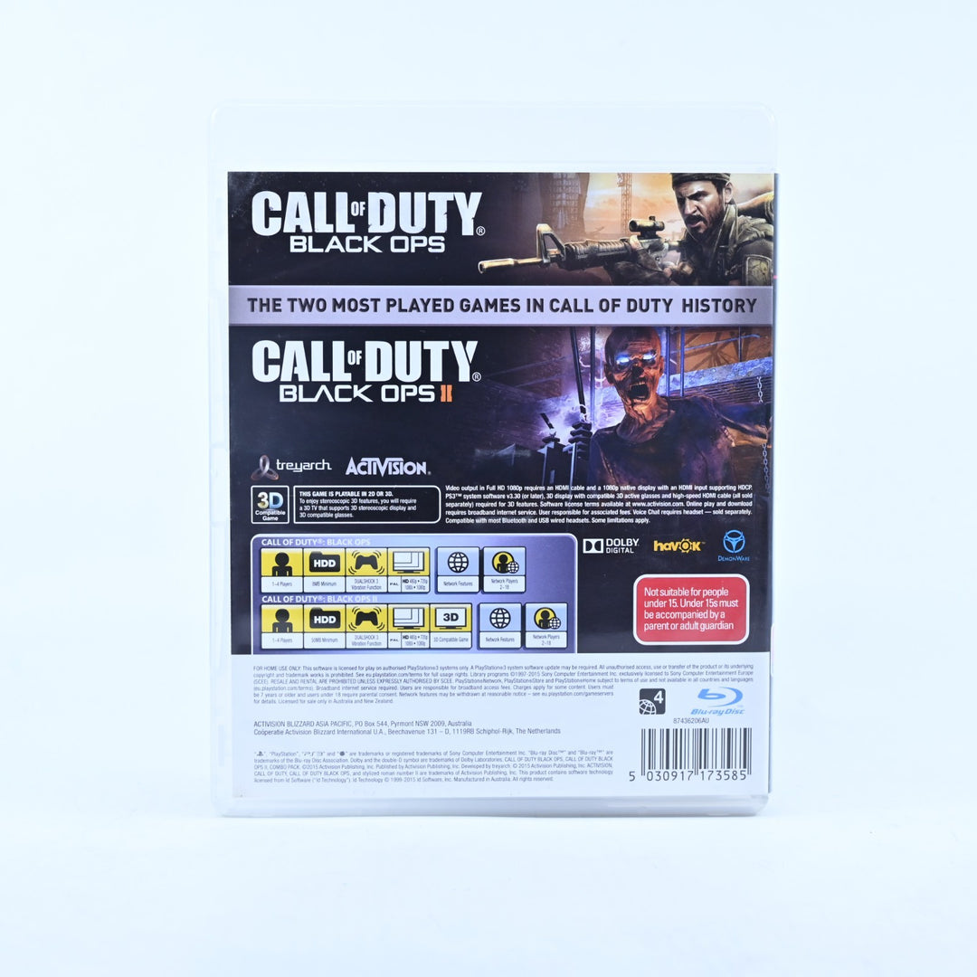 Call of Duty: Black Ops I & II Combo Pack - Sony Playstation 3 / PS3 Game