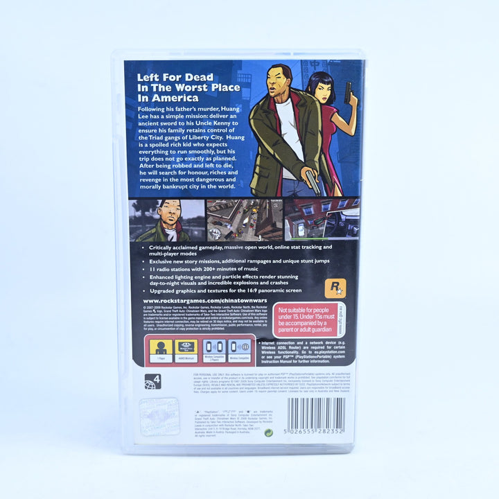 Grand Theft Auto: Chinatown Wars - Sony PSP Game + Manual - FREE POST!
