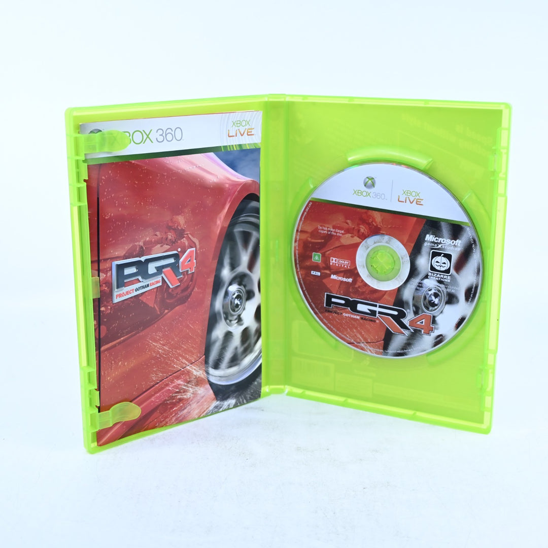 Project Gotham Racing 4 - Xbox 360 Game + Manual - PAL - MINT DISC!