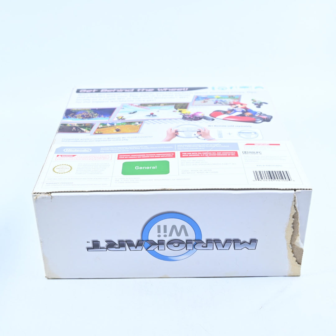 Mario Kart Wii Boxed + Wheel - Nintendo Wii Game + Manual - PAL - MINT DISC!