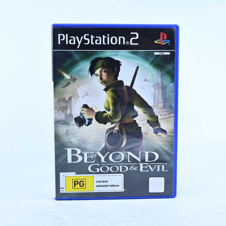 Beyond Good & Evil - Sony Playstation 2 / PS2 Game + Manual - PAL - MINT DISC!
