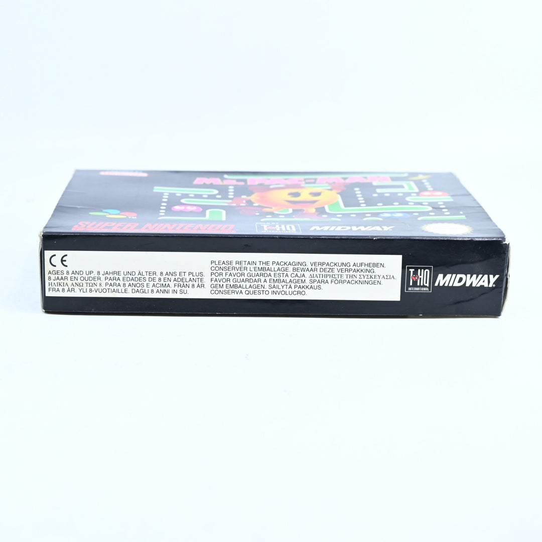 Ms. Pac-Man - Super Nintendo / SNES Boxed Game - PAL - FREE POST!