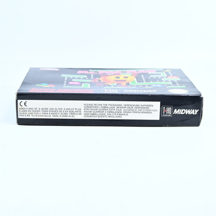 Ms. Pac-Man - Super Nintendo / SNES Boxed Game - PAL - FREE POST!