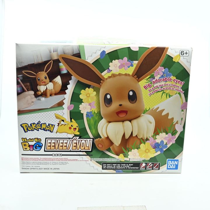 Bandai Eevee / Evoli BIG 02 Pokemon Model Kit Toy - SEALED CONTENTS!