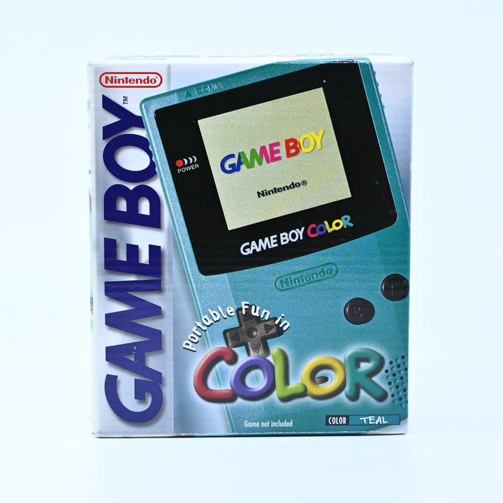 Teal Nintendo Gameboy Color Boxed Console - AUS PAL - FREE POST!