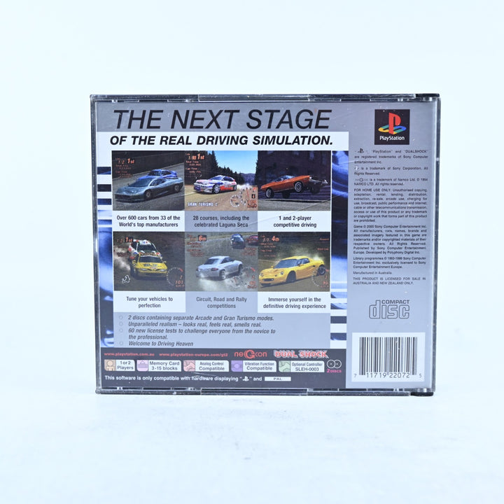 Gran Turismo 2 - Sony Playstation 1 / PS1 Game + Manual - PAL - MINT DISC!