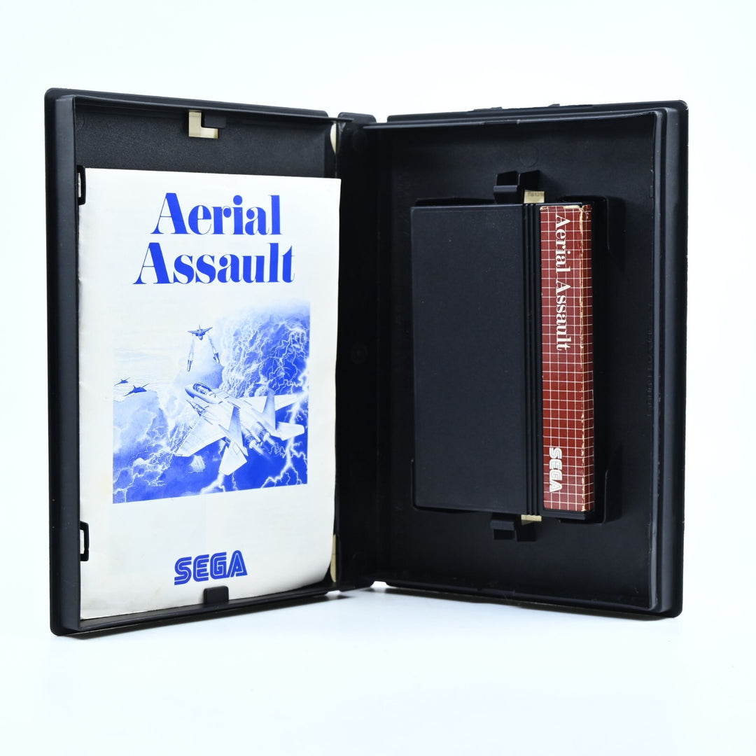 Aerial Assault - Sega Master System Game + Manual - PAL - FREE POST!