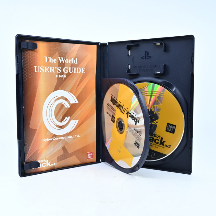 Dot .hack//G.U Vol. 1 - Sony Playstation 2 /PS2 Game + Manual - NTSC-J