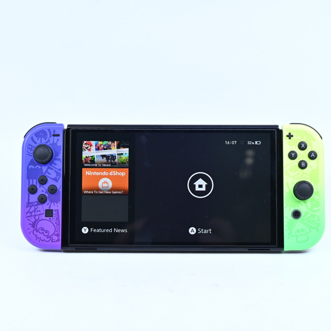 Splatoon 3 Special Edition - Nintendo Switch OLED Console - HEG-001 - PAL