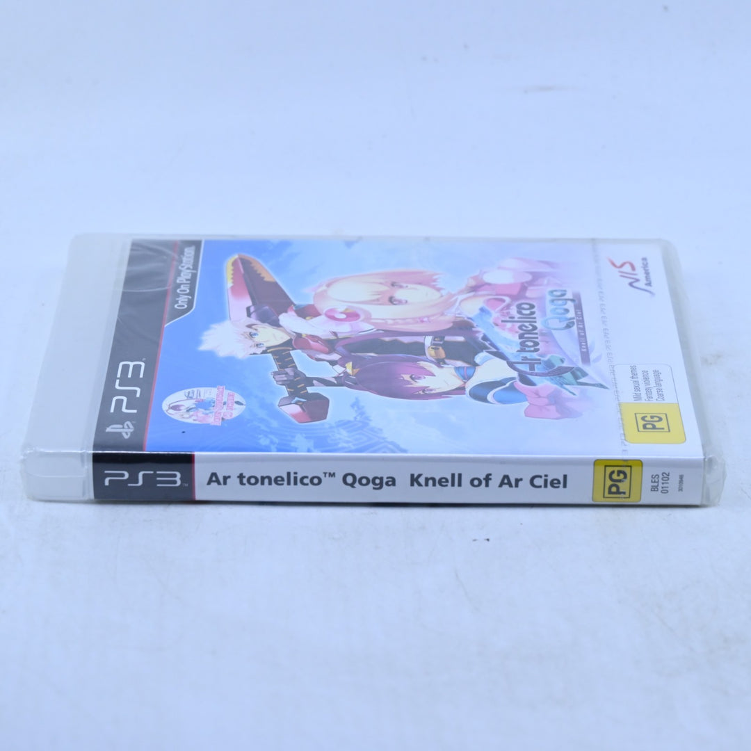 SEALED! - Ar Tonelico Qoga: Knell of Ar Ciel - PS3 Game + Manual - MINT DISC!