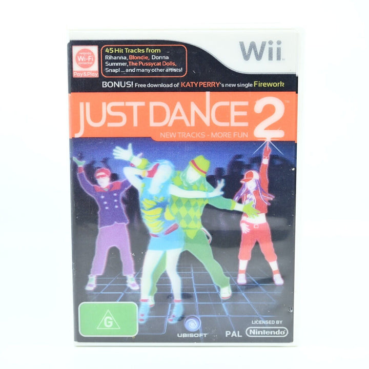 Just Dance 2 - Nintendo Wii Game + Manual - PAL - NEAR MINT DISC!