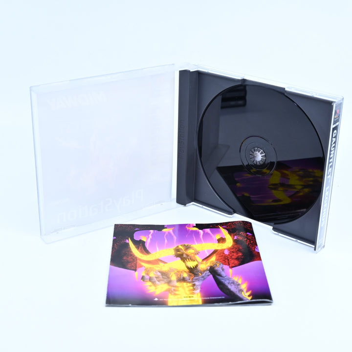 Gauntlet Legends - Sony Playstation 1 / PS1 Game + Manual - PAL - MINT DISC!