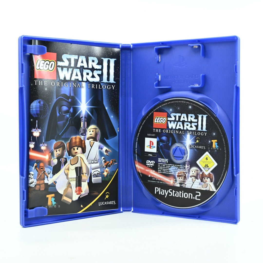 LEGO Star Wars II: The Original Trilogy -Sony Playstation 2 / PS2 Game + Manual
