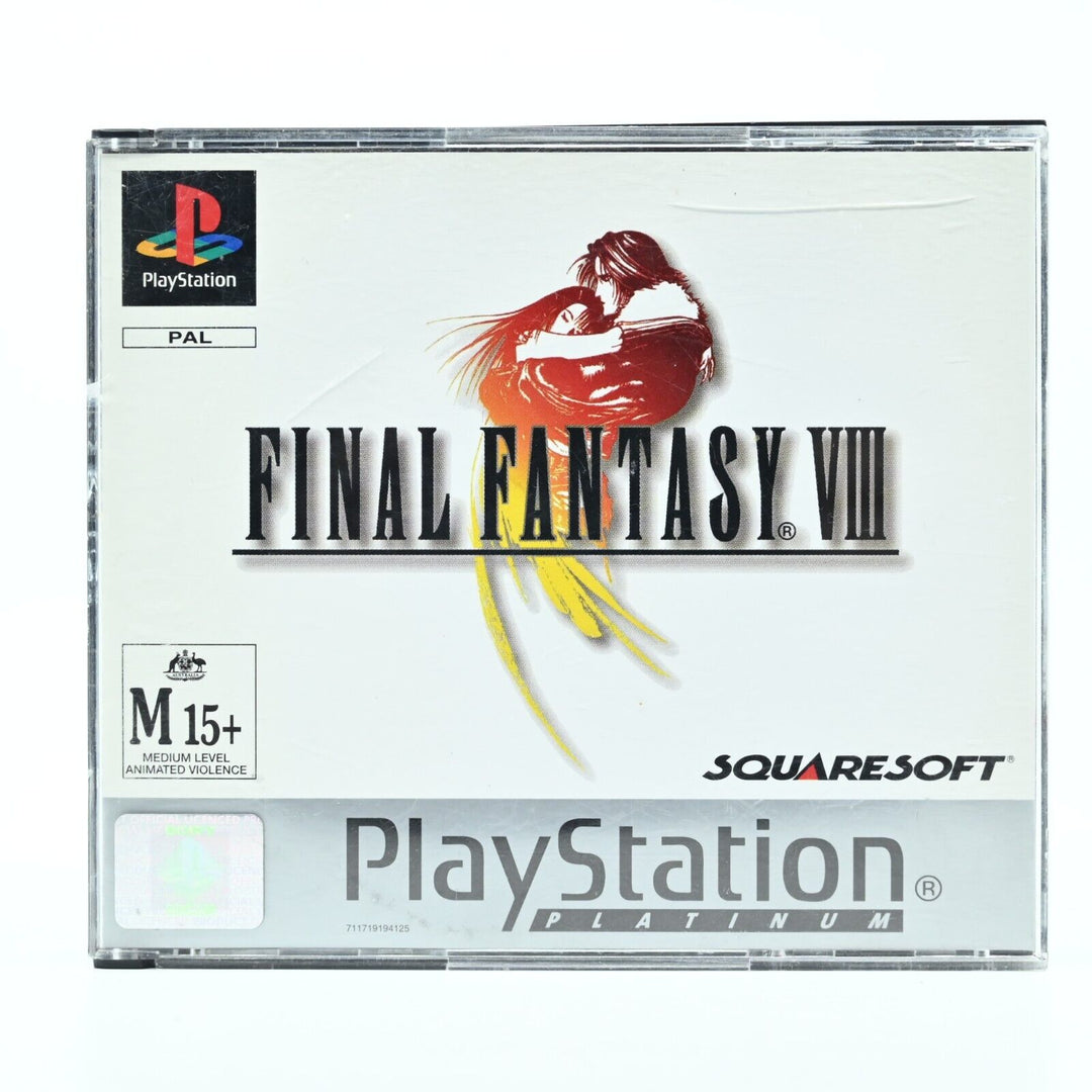 Final Fantasy VIII - Sony Playstation 1 / PS1 Game - PAL - FREE POST!