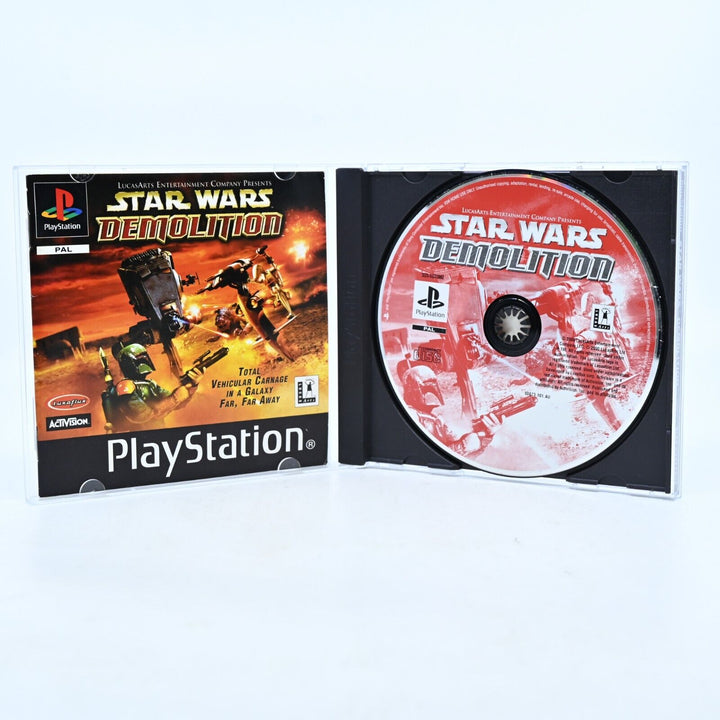 Star Wars: Demolition - Sony Playstation 1 / PS1 Game + Manual - PAL - FREE POST