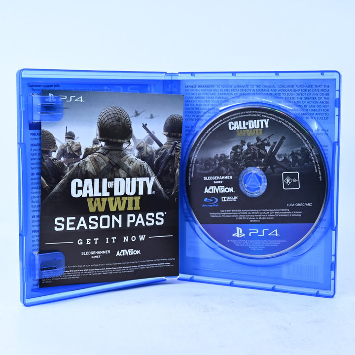 Call of Duty: WWII - Sony Playstation 4 / PS4 Game - FREE POST!